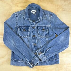 Paige Women's Denim Jean Jacket Size XS